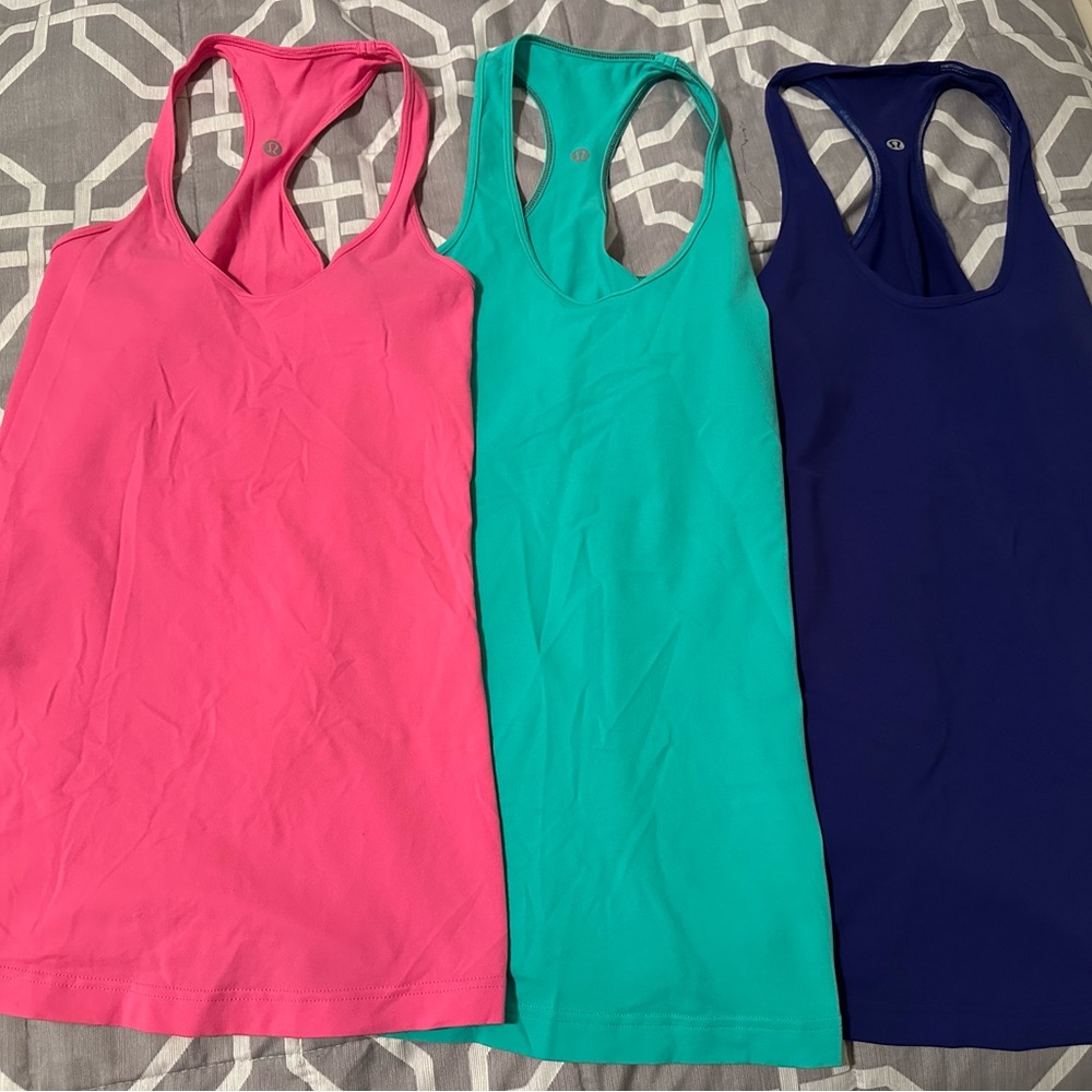 Lululemon Cool Racerback Tank Bundle